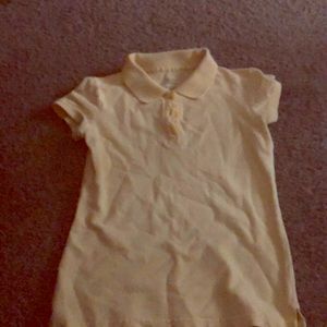 Yellow school shirt